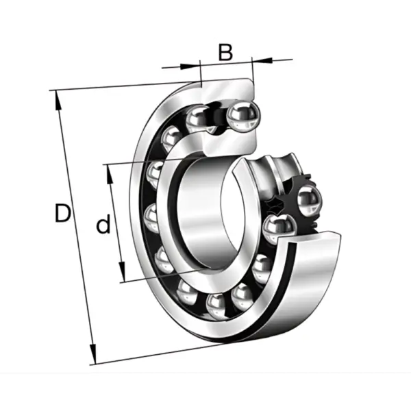 LEŽAJ 1209-TVH-C3 45X85X19 FAG